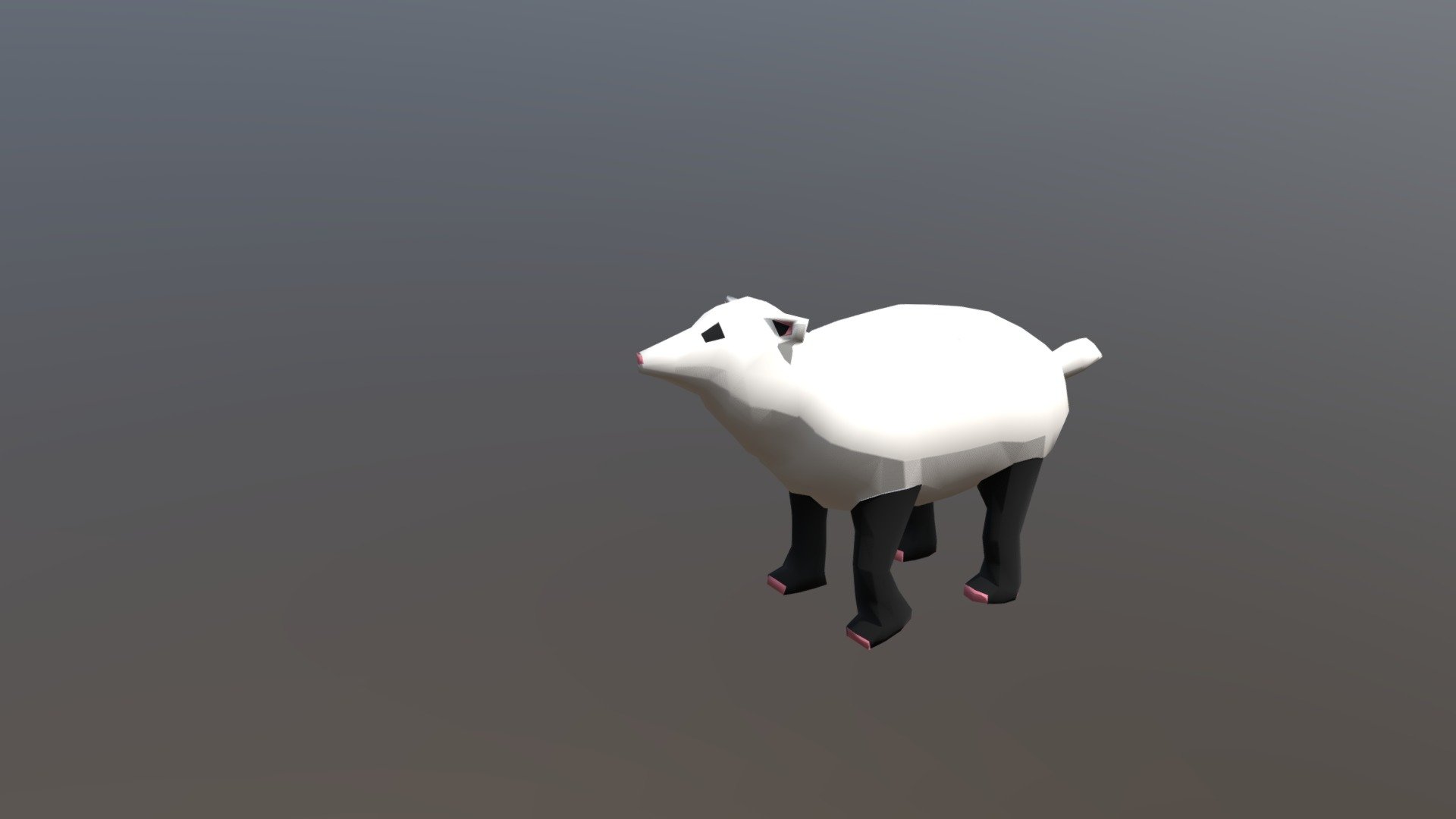 Joey The Sheep- White Wool- Rig