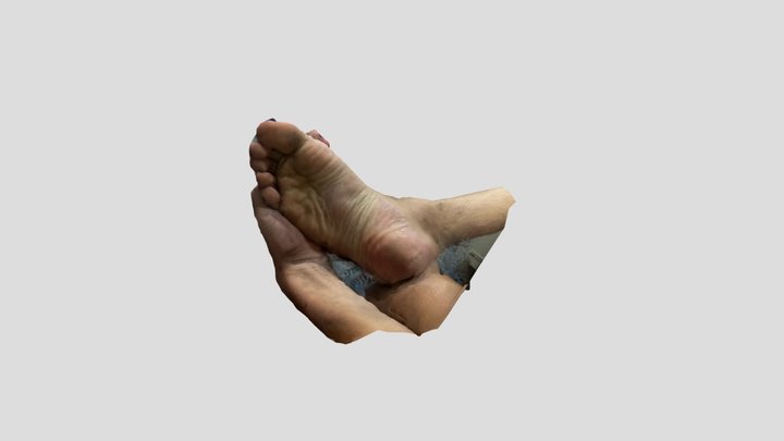 foot up_1 3D Model