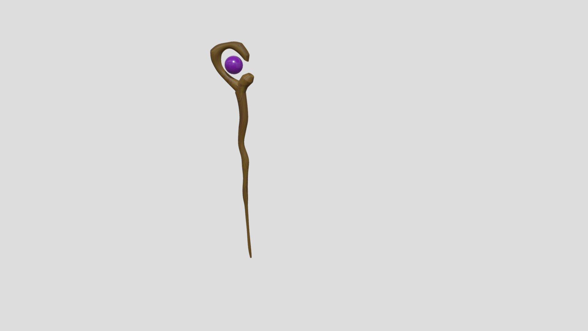 WizardStaff — Sketchfab embed 3D viewer
