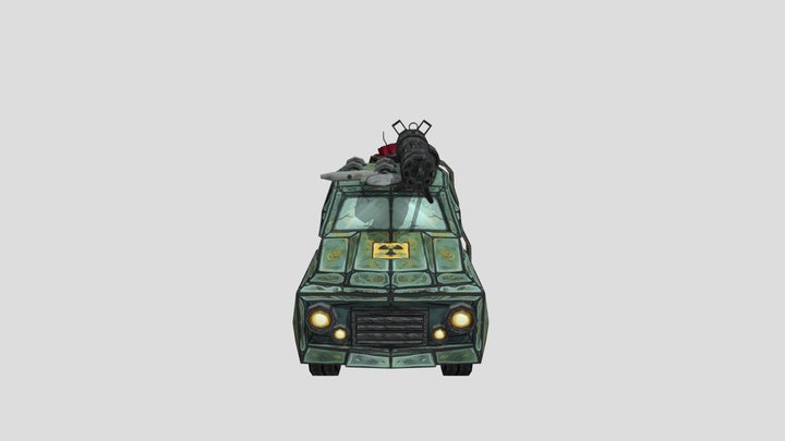 voiture finale 3D Model