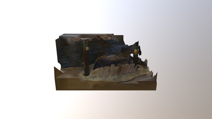 Dick's Last Resort Beach 3D Model