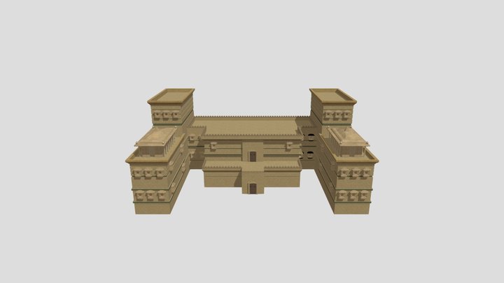 Bahubali Scene Part 3 3D Model