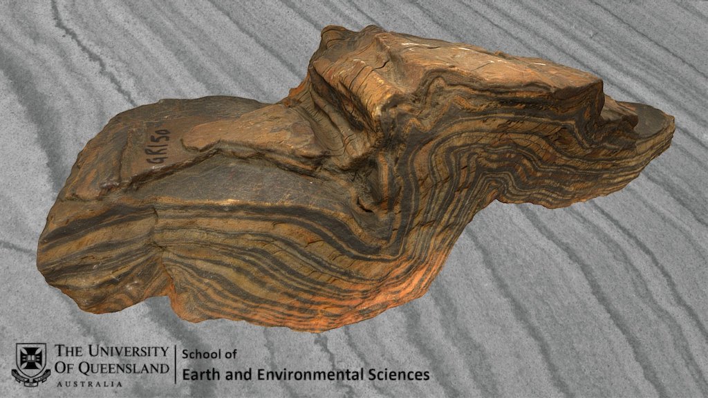 Folded Banded Iron Formation