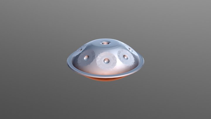 Handpan2 3D Model
