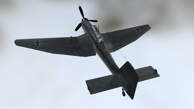 Junkers Ju 87 Stuka 3D Model