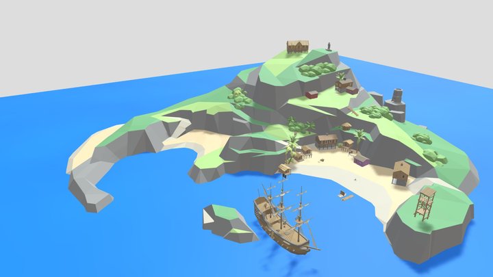 chicken gun fruzer - islands – Modèle 3D gratuit STL