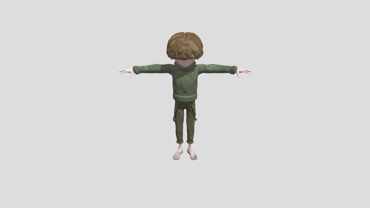 Walking Animation 3D Model