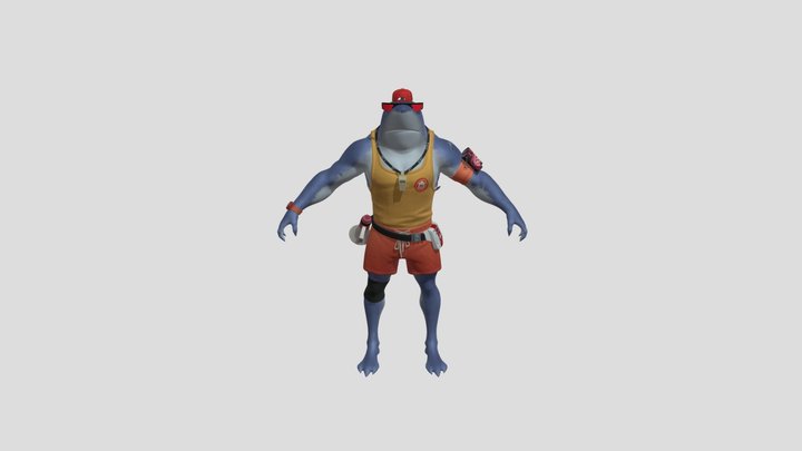 Safety first steve 3D Model