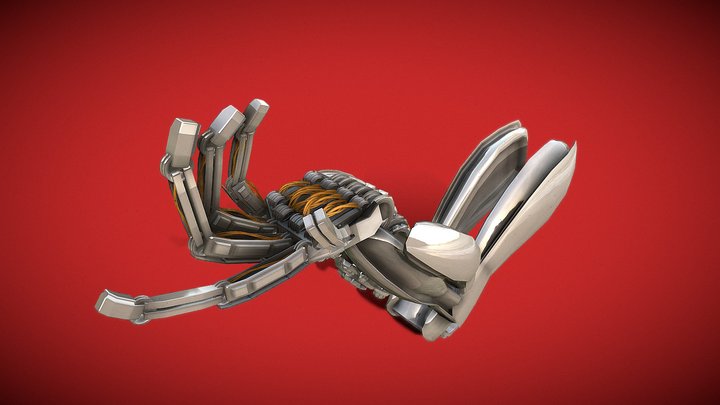Robot Arm by digital&media[labs] 3D Model