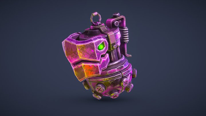JINX's_Grenade 3D Model