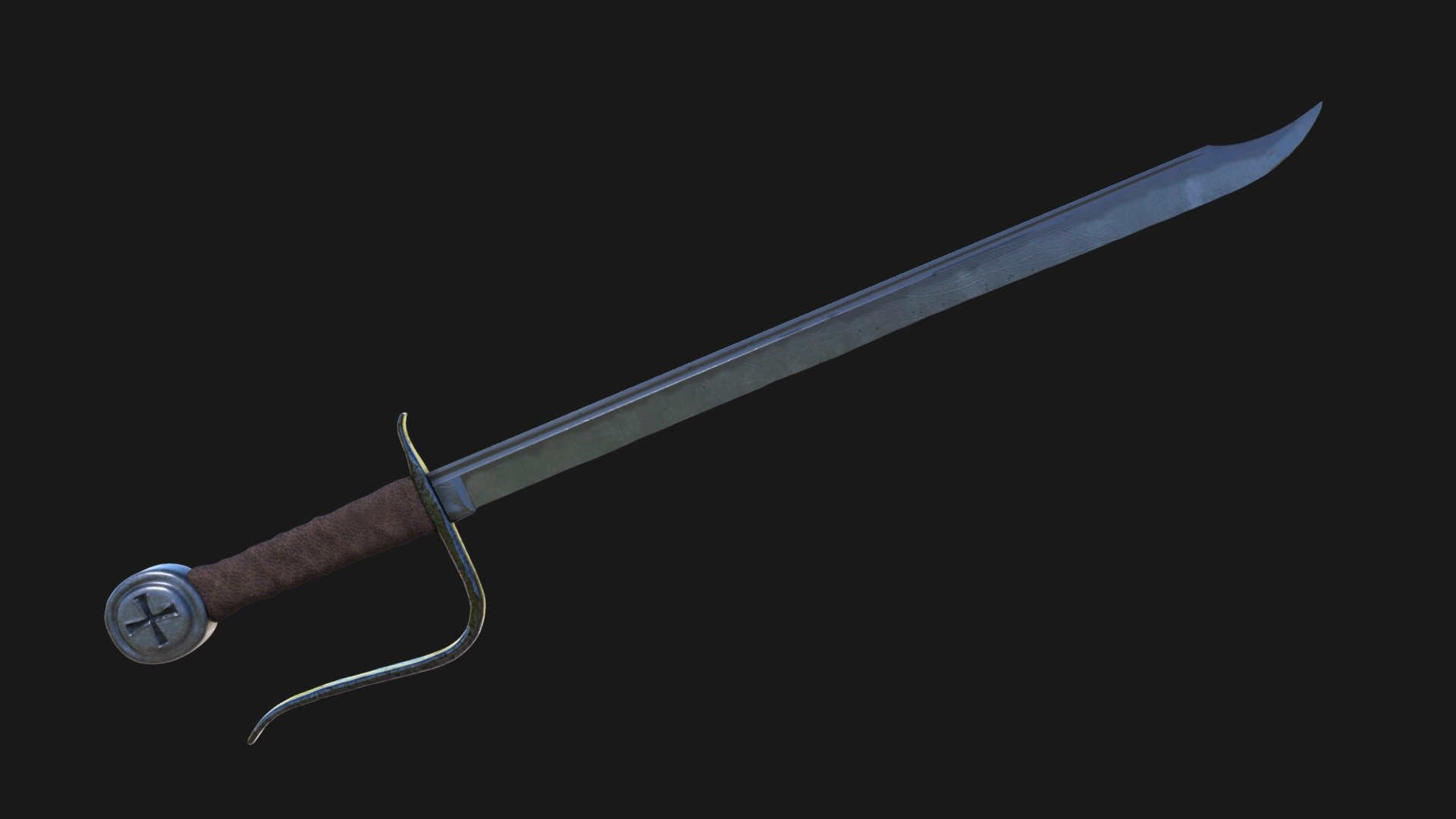 длинный кинжал - Download Free 3D model by stasbelyk13 [81003d4 ...