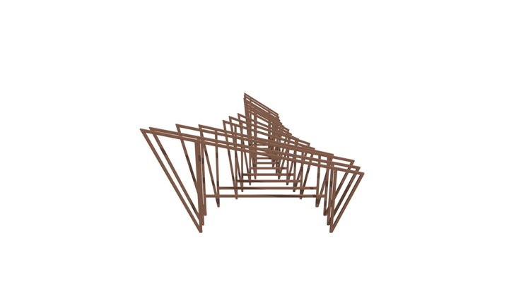 Structural Frame 3D Model