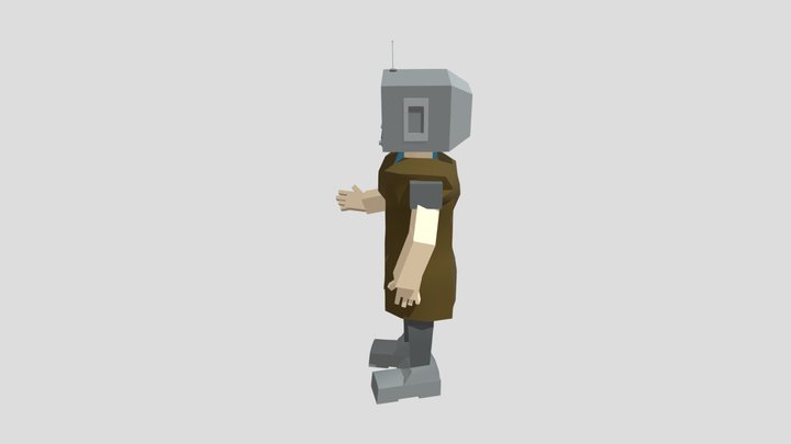T.V 3D Model
