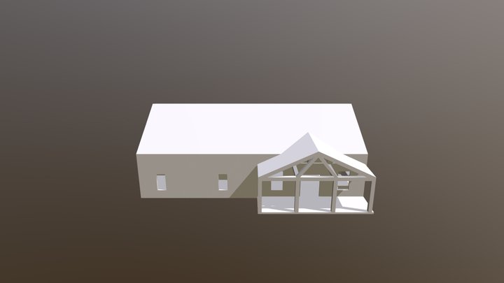 Barn Sketch 2 V13 3D Model