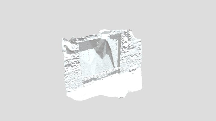 Rock Wall 2 3D Model