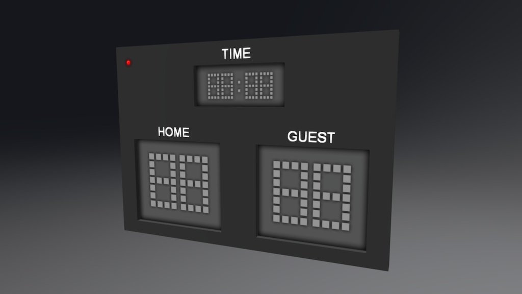 Low Poly Scoreboard Download Free 3d Model By Atromesis Zharokiid Zharokiid 8101bb9 Sketchfab