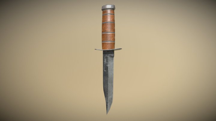 WeaponSeries_Dagger 3D Model
