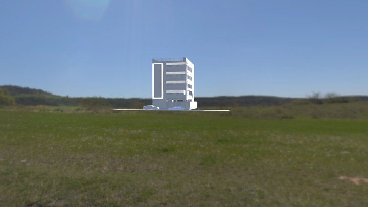simple house model 3D Model