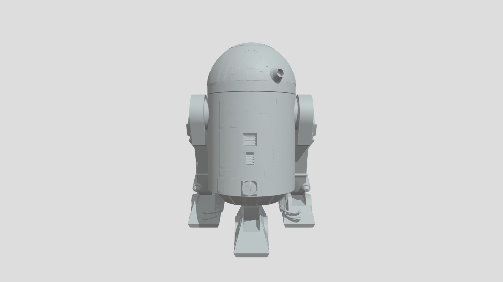 R2D2 (Untextured) - Download Free 3D model by toxicz268 [8104872 ...