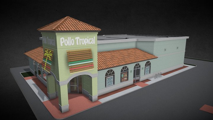 Polo Tropical - Miami 3D Model