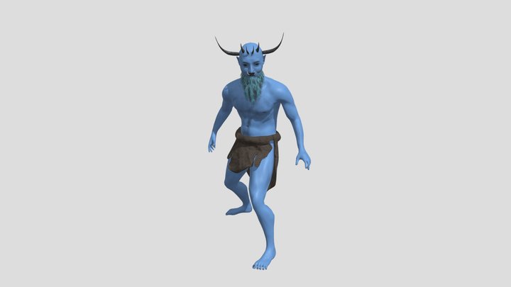 Frost Giant 3D Model