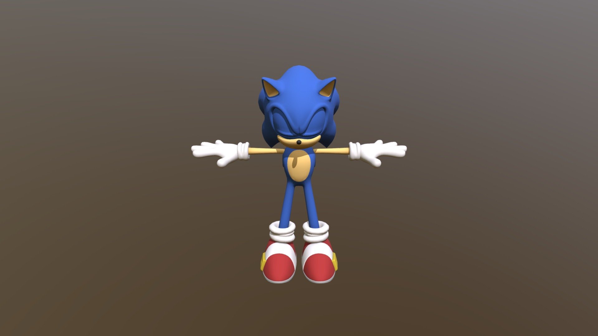 Sonic Forces Sonic The Hedgehog 3d Model By Youthful Strawbewwy
