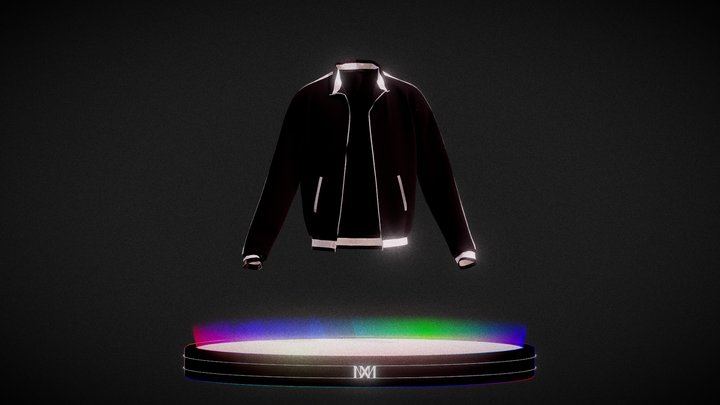 Arm-Strap Jacket | Animetas 3D Model