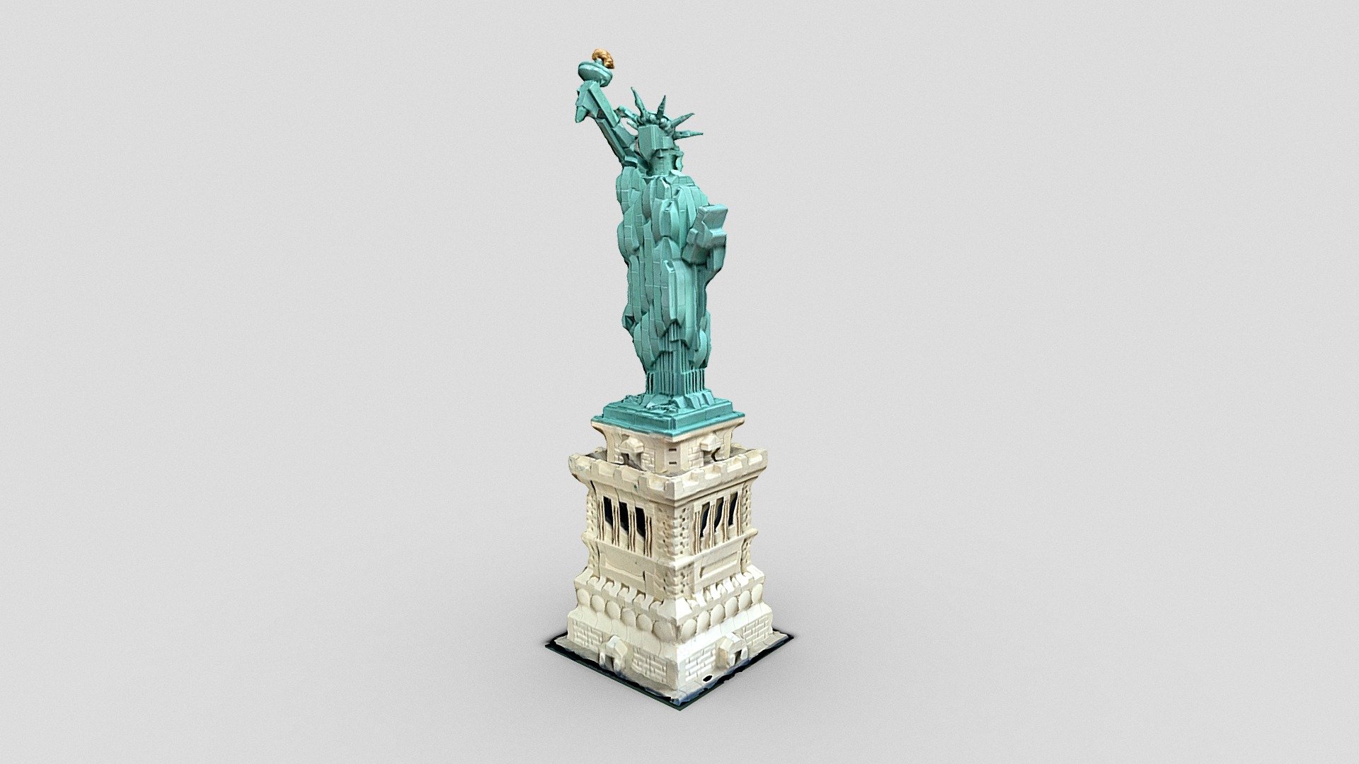 LEGO Miss Liberty (Object Capture)
