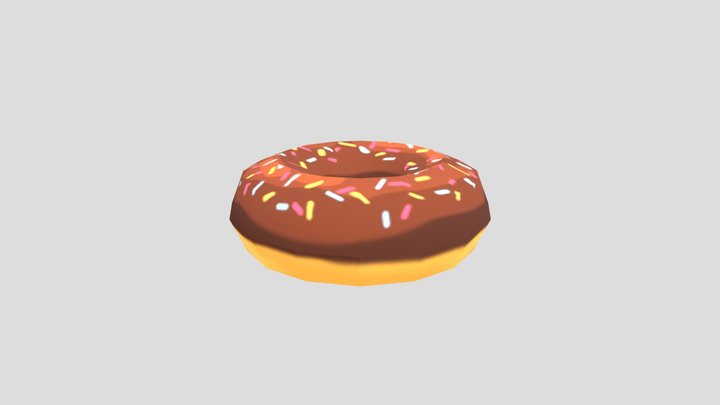 Donut 3D Model