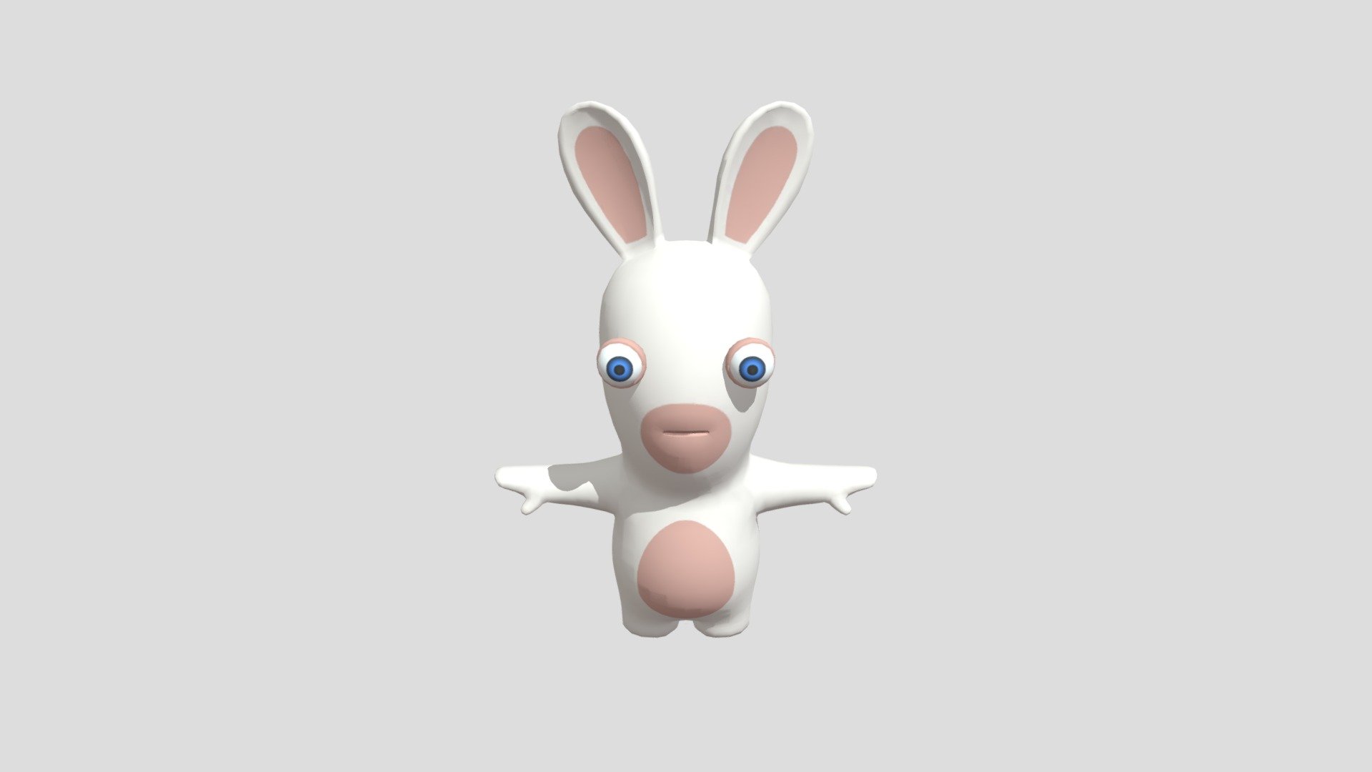 Chr_gen_rabbid_tpose_01 - Download Free 3D model by tirrellclark.75 ...