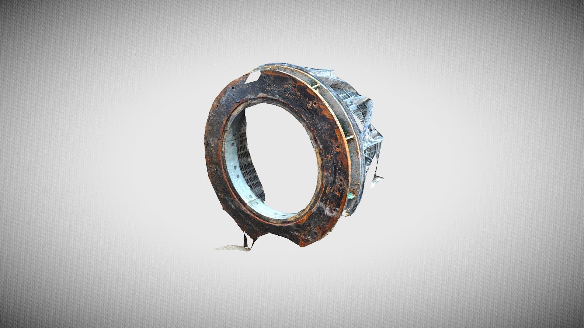 Trommel Mounting Flange