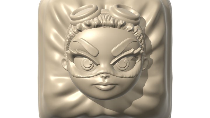 Furiosa: A Mad Max Saga Keycap Anya Taylor Joy 3D Model