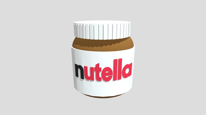 nutella 3D Model