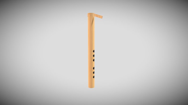 Suling 3D Model