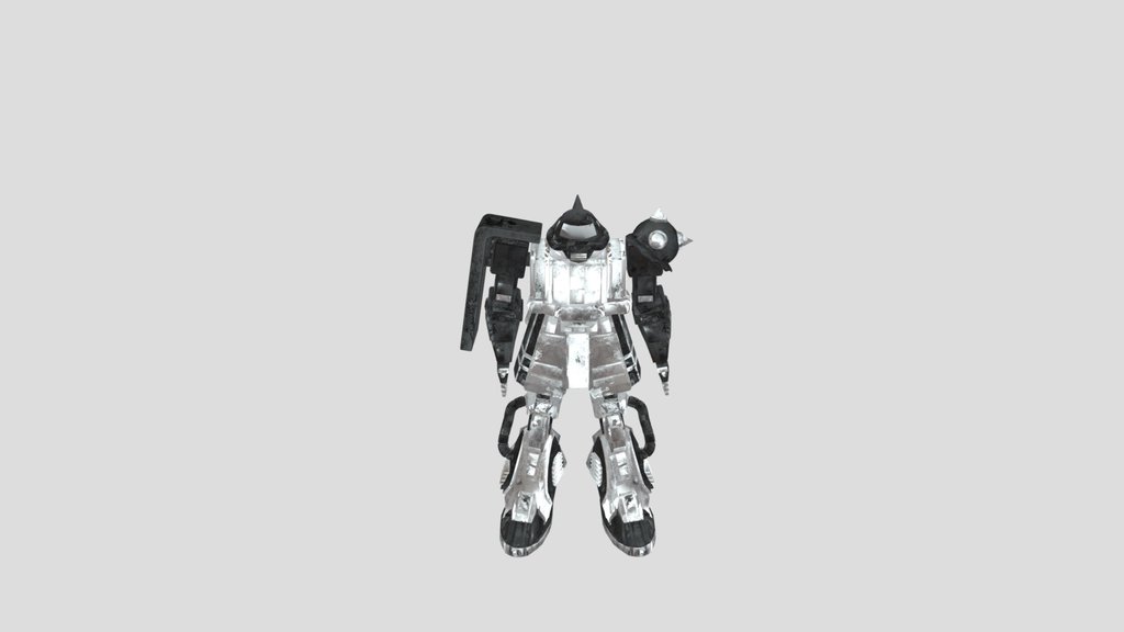 Zaku Mkii Dersert Rigged Version
