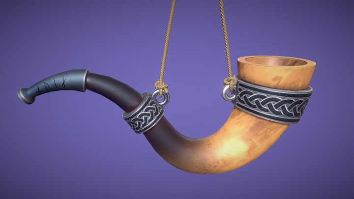 War Horn 3D Model
