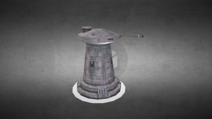 Star Wars Tower 3D Model