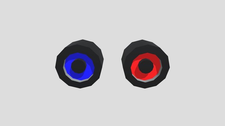 Speakers 3D Model