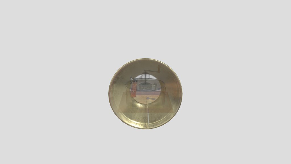 1899 Gramophone Polished