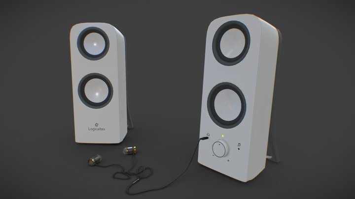 Speakers 3D Model