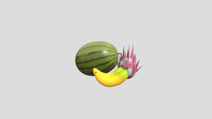 Fruit 3D Model