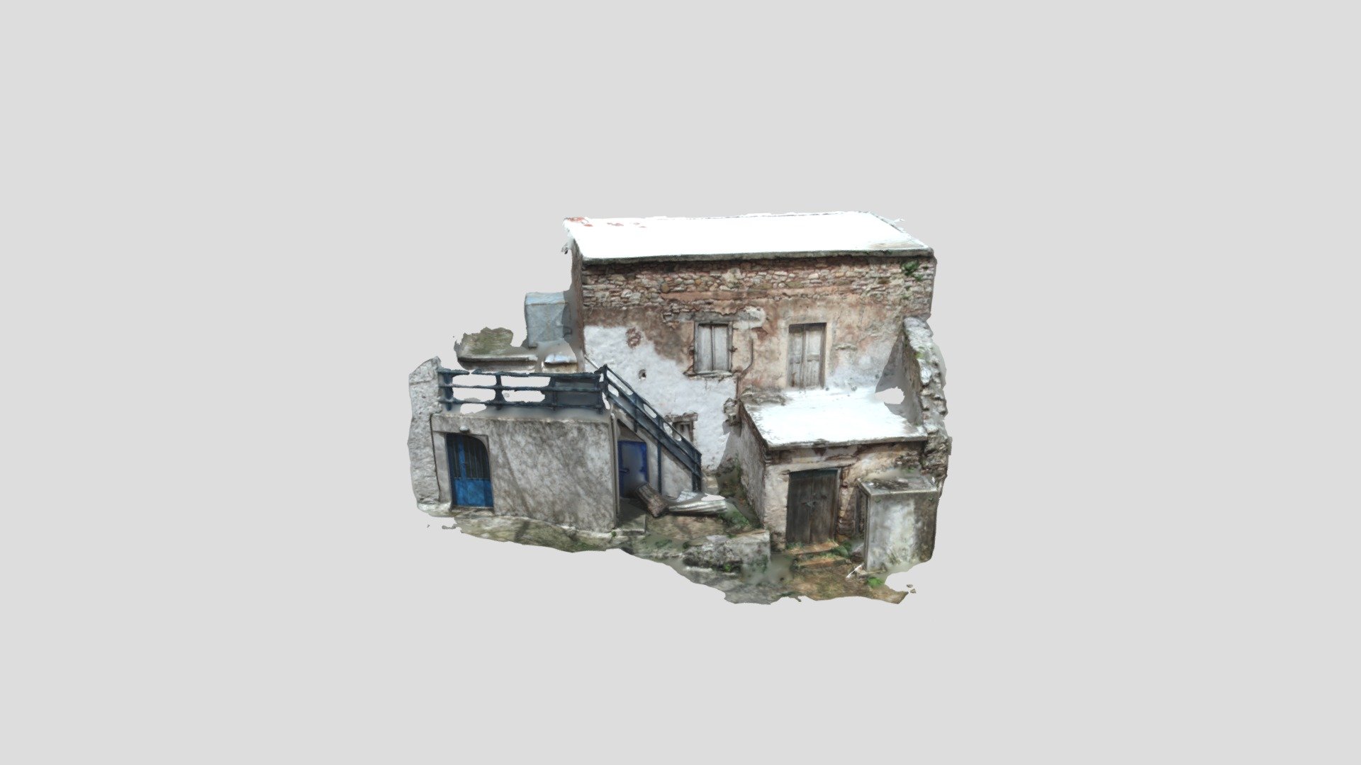 Abandoned building Gonies Crete