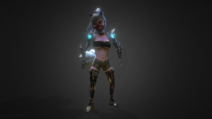 Sora : Personaje 3D 3D Model