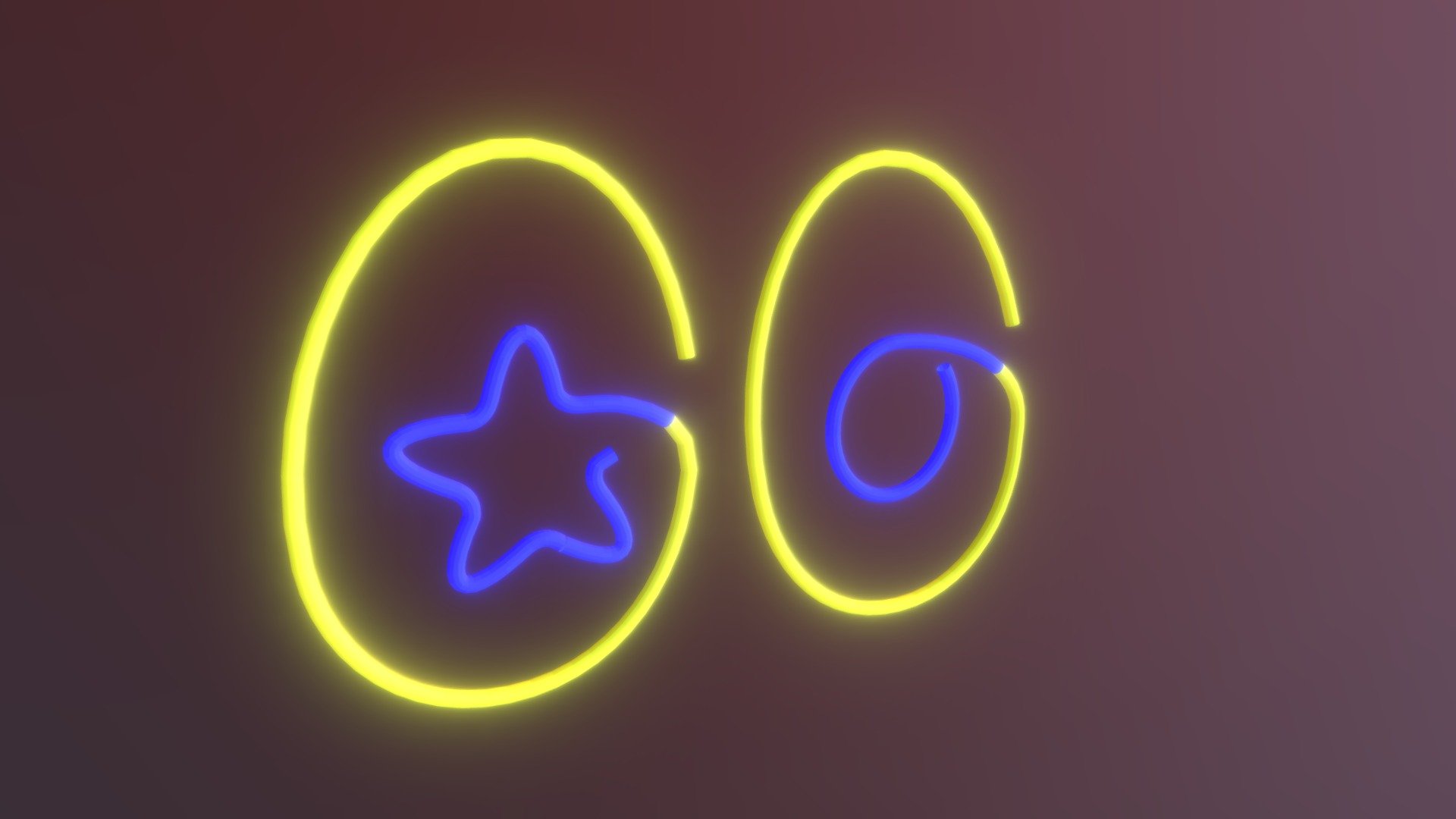 Astro Gents Neon Light