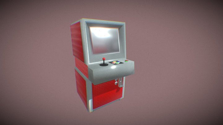Arcade Game 3D Model