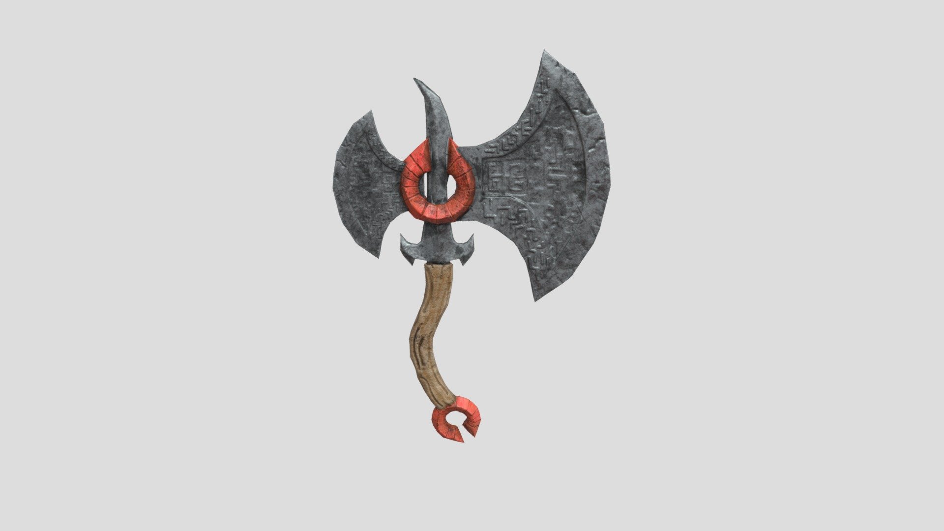 Dragon Armor Rune Axe