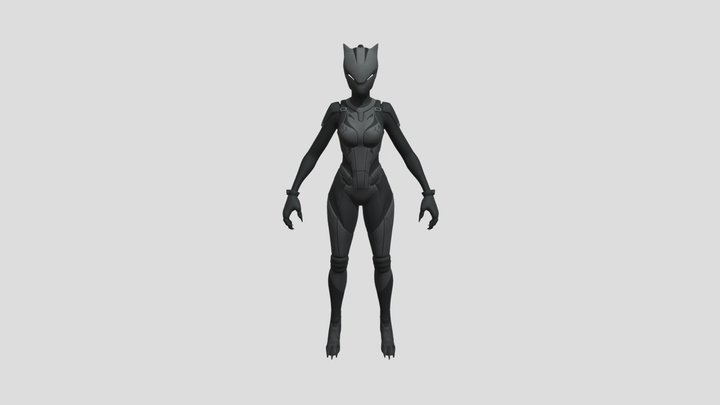 Lynx (Black) 3D Model