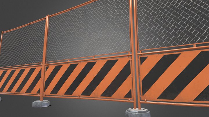 Guard Fence 3D Model
