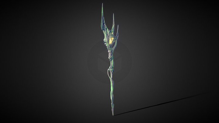 Trident Of Poseidon 3D Model
