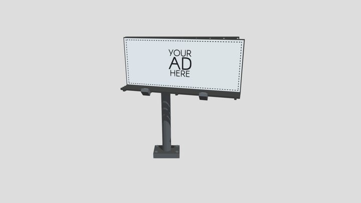Billboards 3D Model